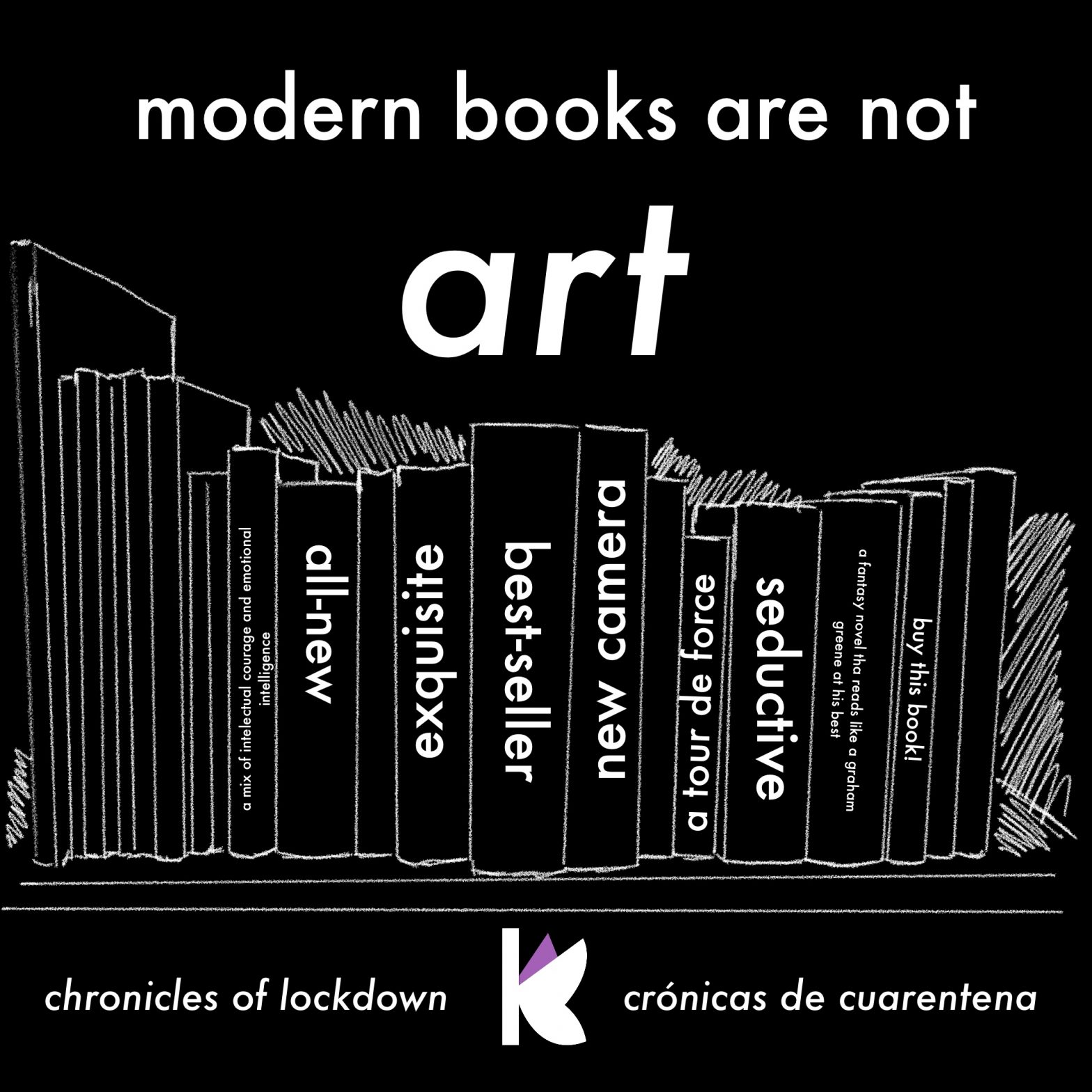 chapter 5: sadly, modern books are not art. the invasion of the book as products.