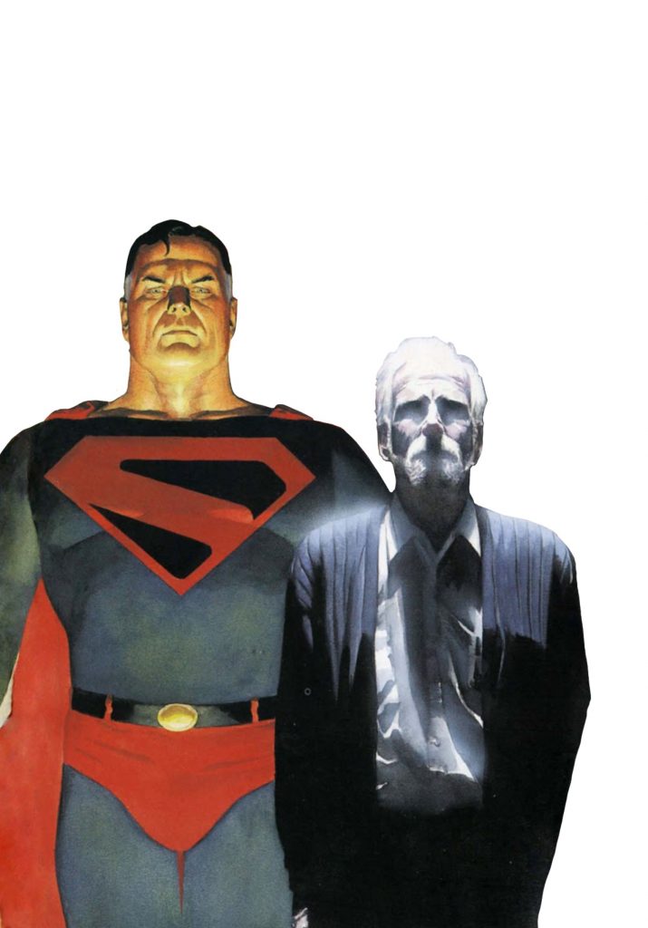 Old Superman from Kingdom Come by Alex Ross