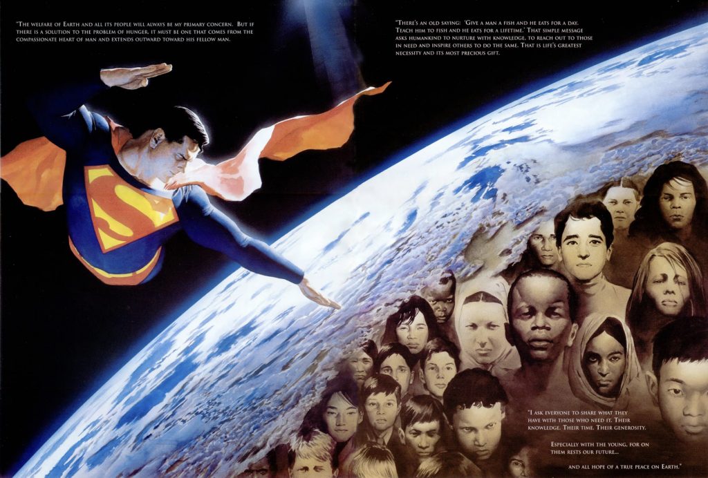 Superman from "Peace on Earth"