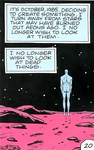 dr Manhattan alone, the truth about God in Paradise Lost