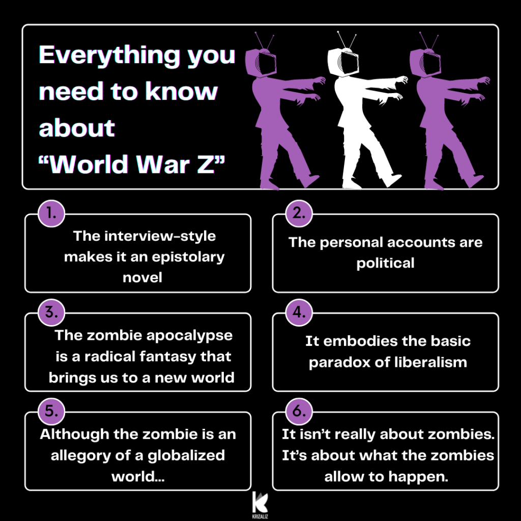 Everything you need to know about "World War Z" by Max Brooks